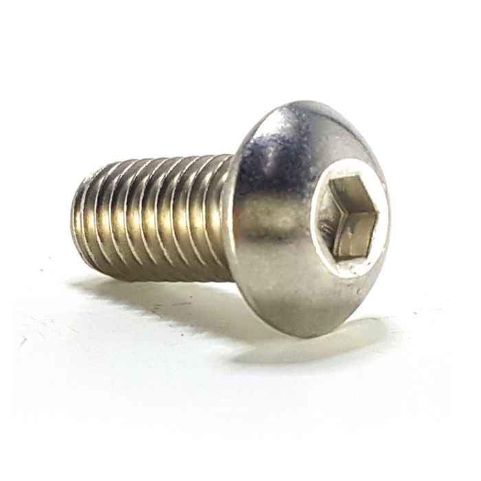 [ABMIN4X10] Tornillo Socket Boton Inoxidable - M4 X 10