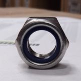 [TCANMIN16] Tuerca de Seguridad Ins de Nylon Metrica Inoxidable - M16