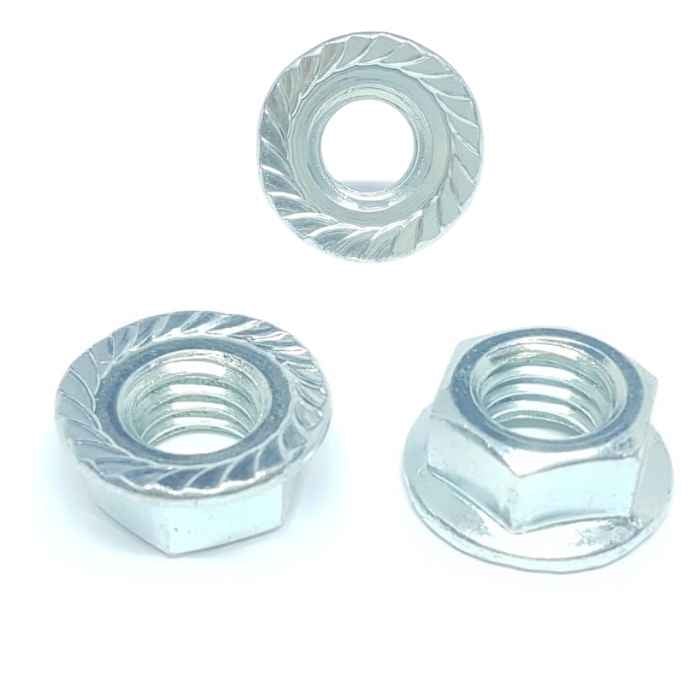[TCAFMIN6] Tuerca Flange Inoxidable A2 - M6-1-00