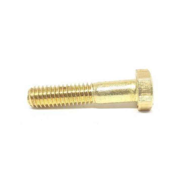 [THB14X3] Tornillo Hexagonal Bronce - 1/4 X 3