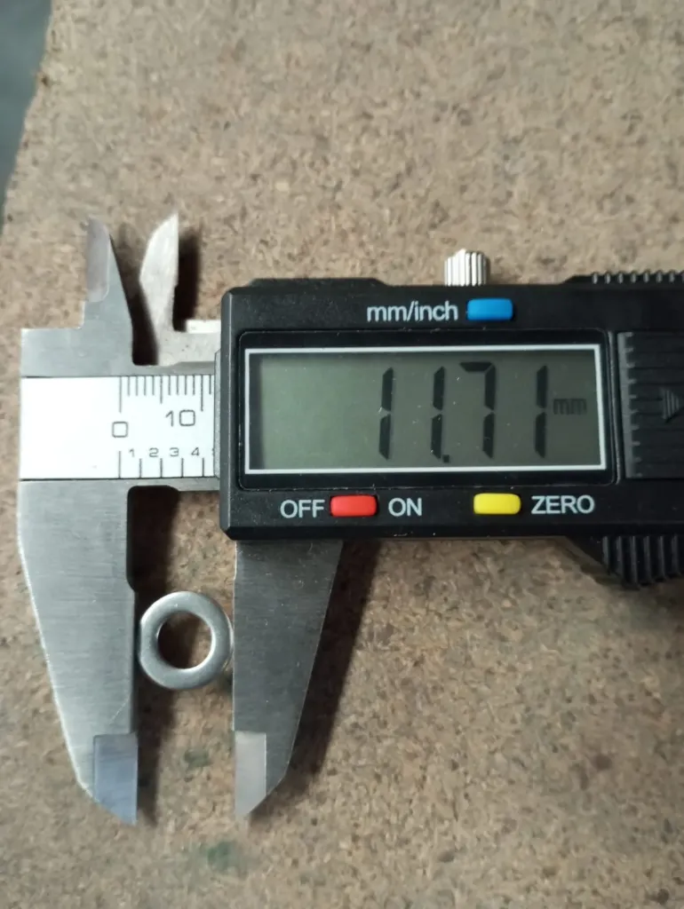 [RPLMIN6] DIN 125 A2 RONDANA PLANA INOX  M6