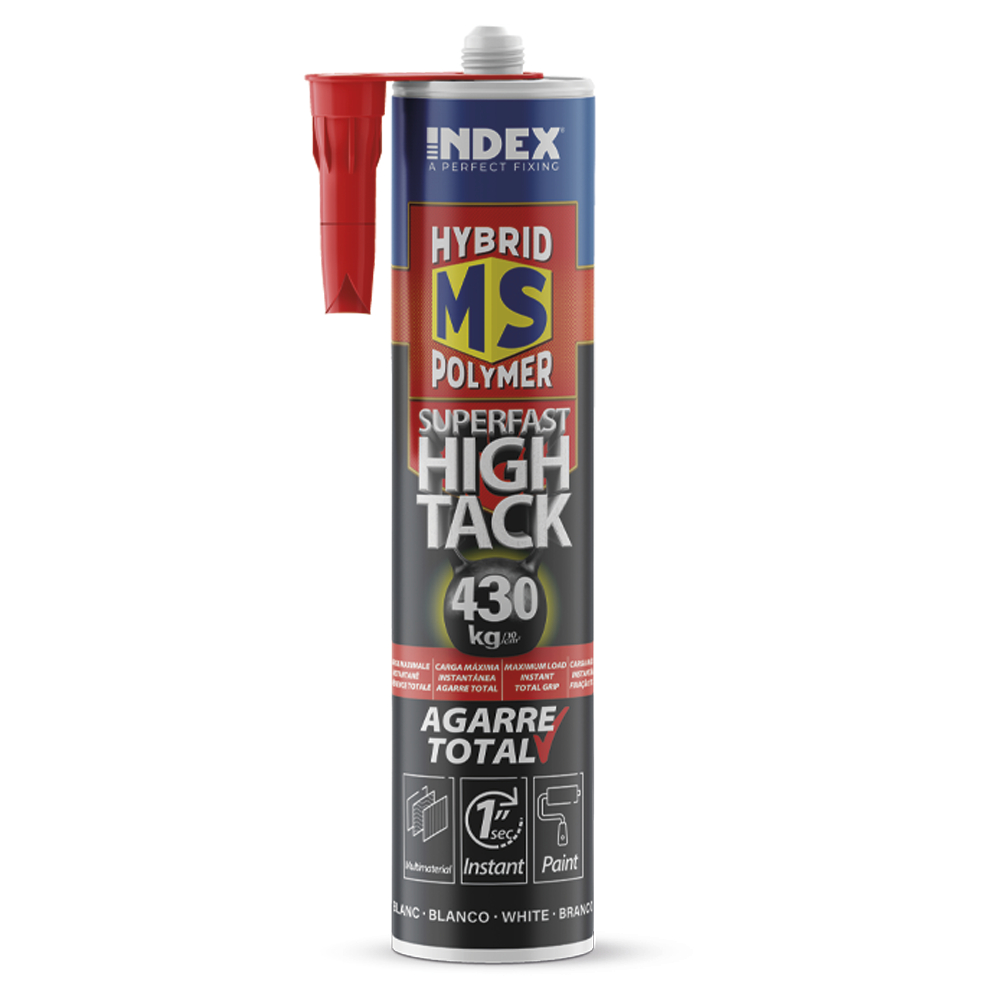 [MSSF290] ADHESIVO MS SUPERFAST HIGH TRACK (430 kg/10cm2) - 290ML BLANCO